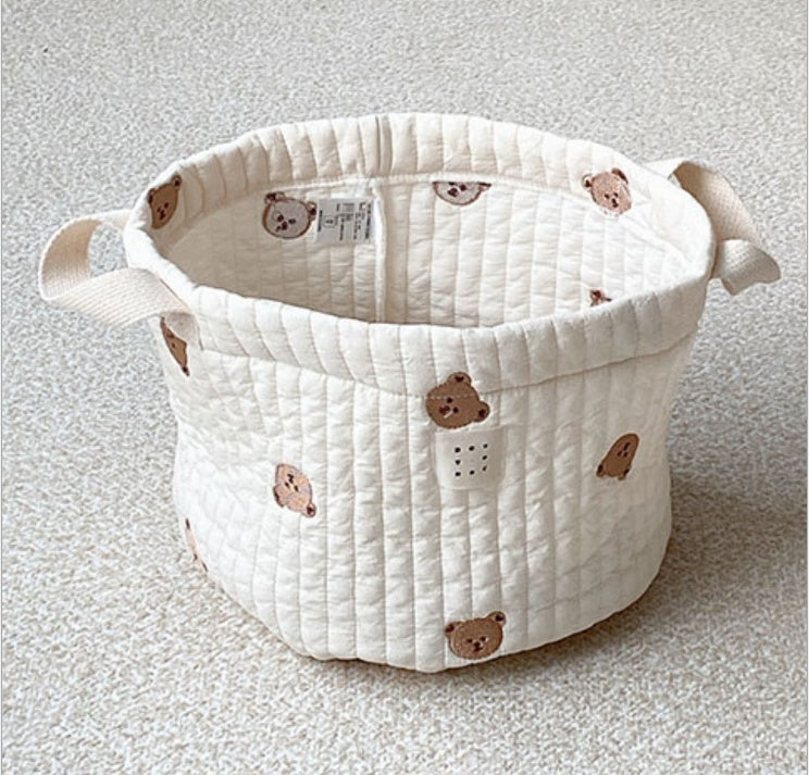 Children's Cotton Organiser Storage Basket