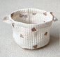 Children's Cotton Organiser Storage Basket