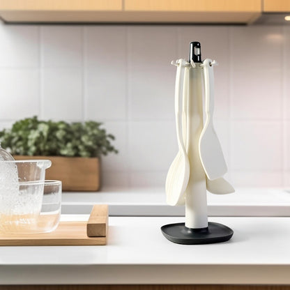 Kitchen Supplies Kitchenware Rotatable Ladel Storage Rack