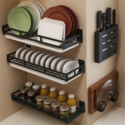 Kitchen Organizer And Knife Storage Rack