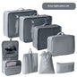 Travel Storage Bag 8-Piece Set Suitcase Clothing Organiser
