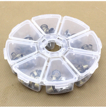 8 Round Compartment Storage box
