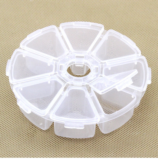 8 Round Compartment Storage box