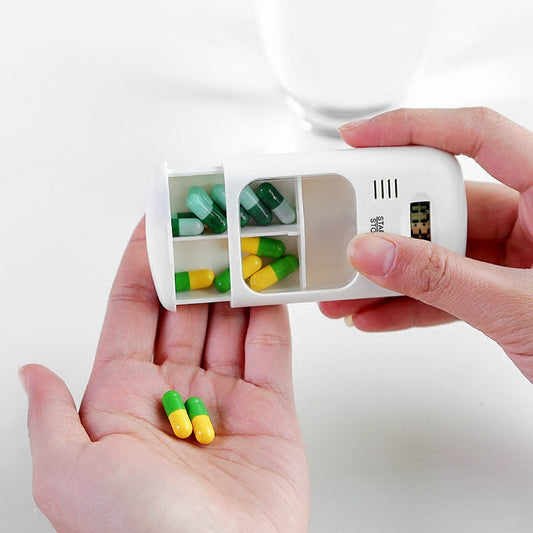 Mini Portable Pill Reminder Alarm Clock
