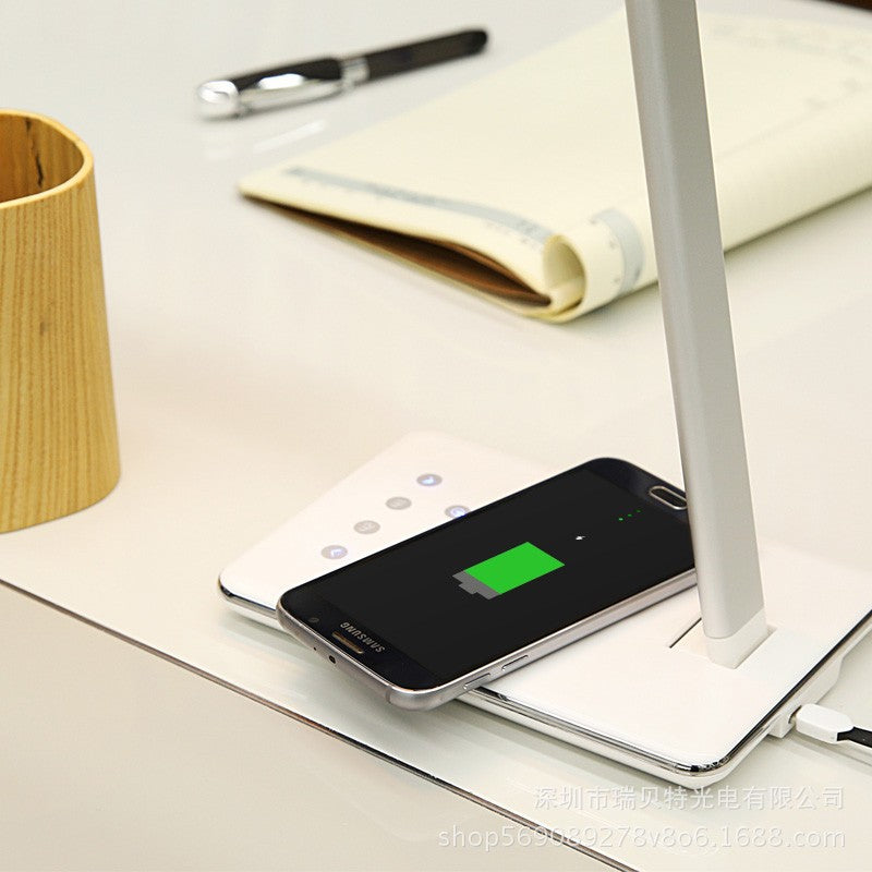 Wireless Charging Desk LED Lamp