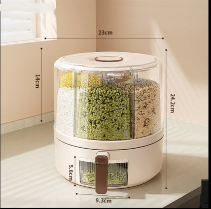 Household Partition Rotating Grain Moisture-proof