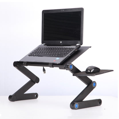Aluminum alloy laptop foldable bed desk