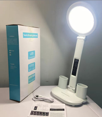 Led Rechargeable Reading Desk Folding Smart Touch Lamp