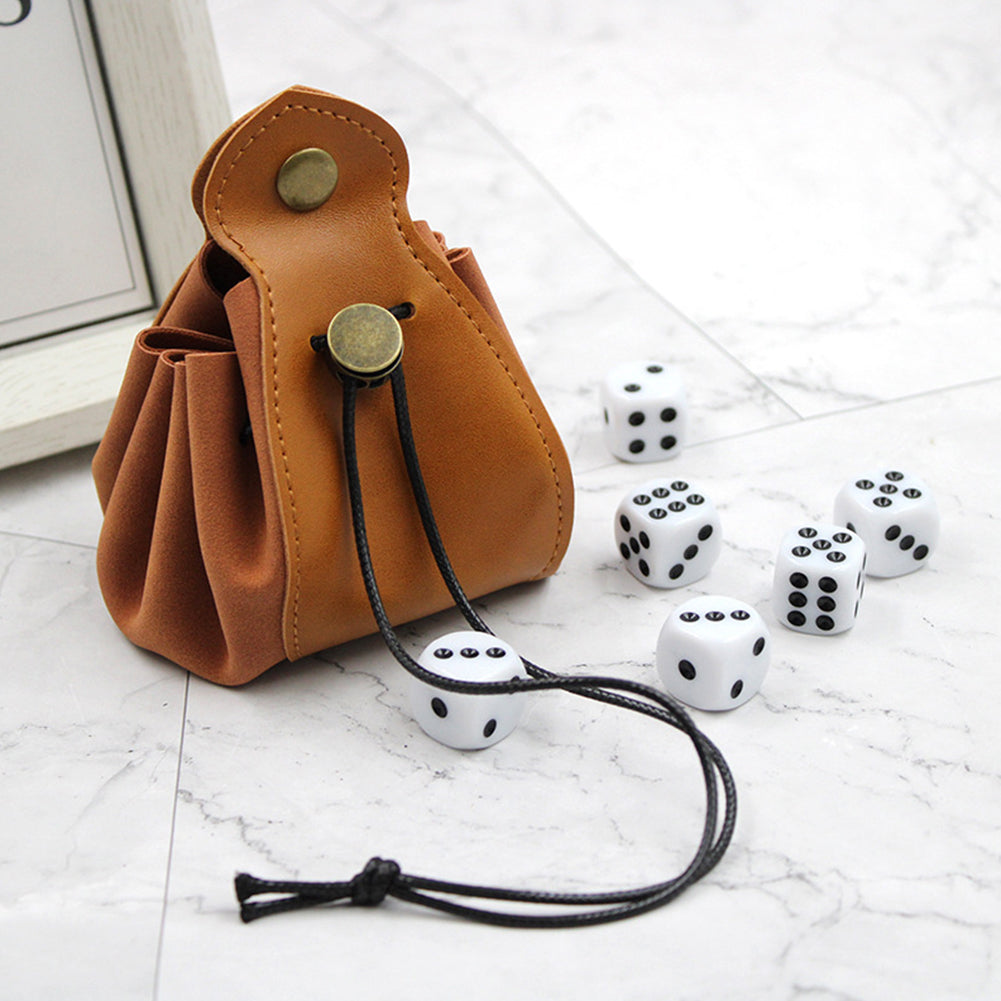 Leather Game Dices Organiser