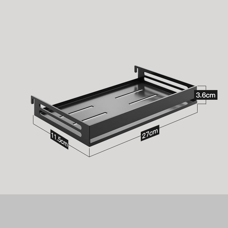 Stainless Steel Kitchen Wall Mounted Storage Rack Hole Plate