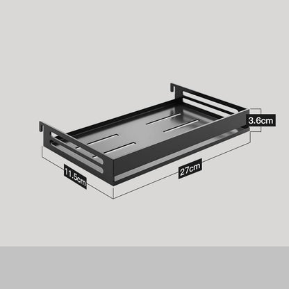 Stainless Steel Kitchen Wall Mounted Storage Rack Hole Plate