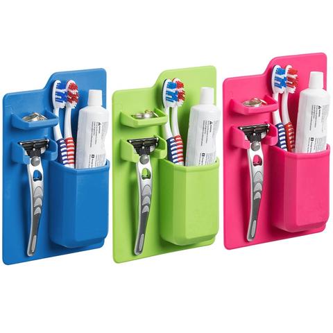 Multi-functional Silicone Toothbrush Holder