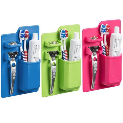Multi-functional Silicone Toothbrush Holder