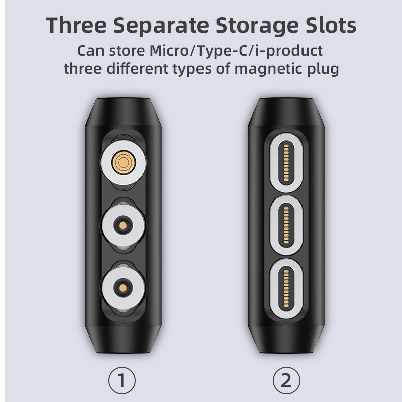 Slidable Magnetic Head Anti-loss Organiser
