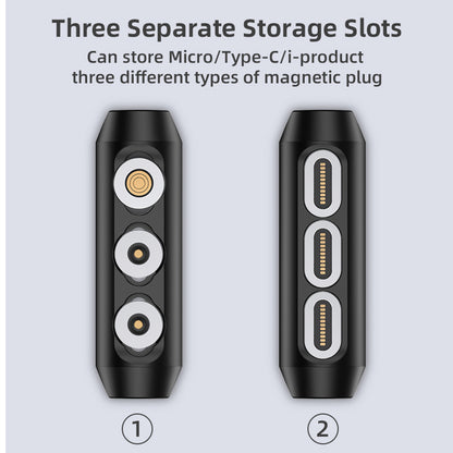 Slidable Magnetic Head Anti-loss Organiser