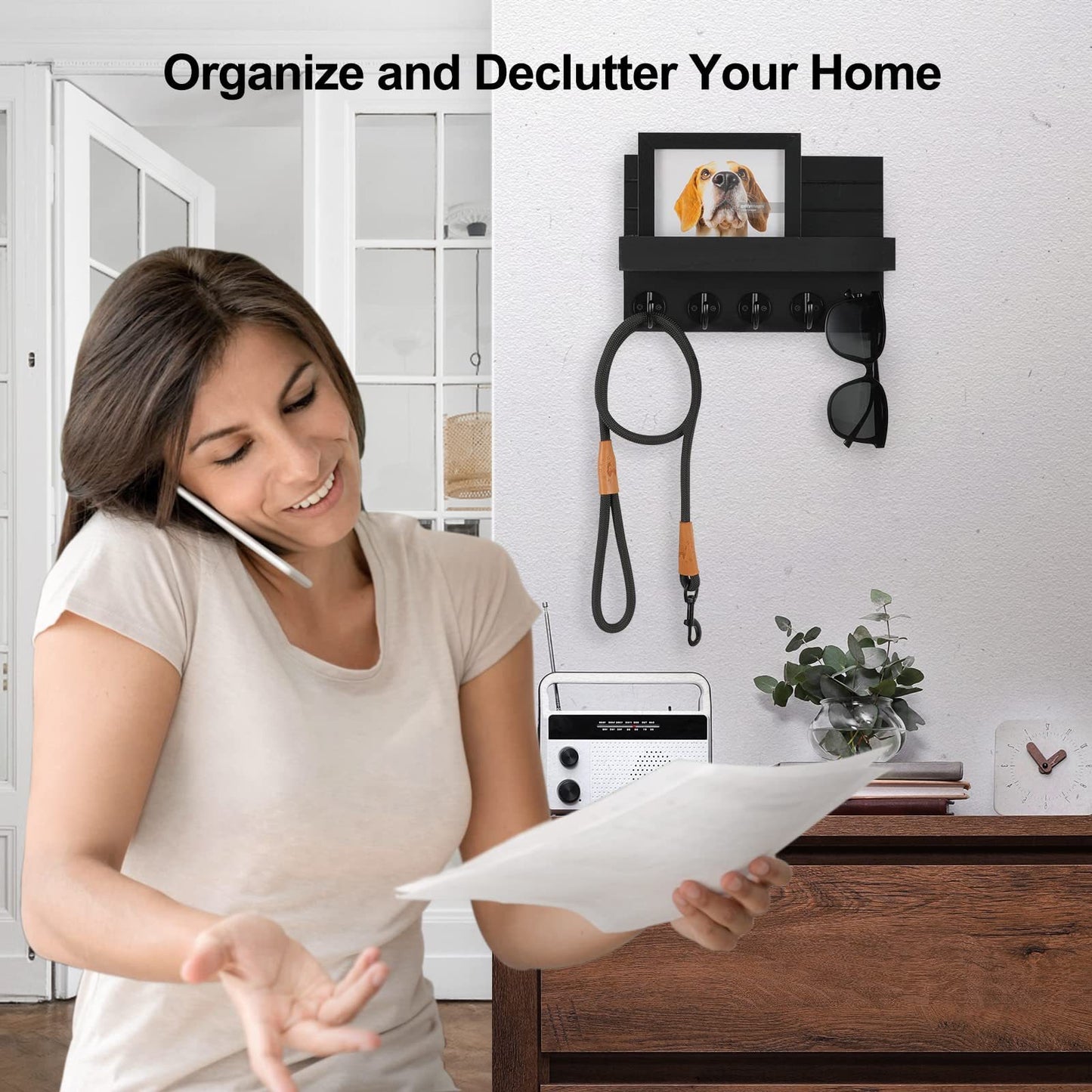 Wall Mounted Key Mailbox Organiser