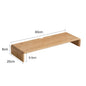 Bamboo Computer Monitor Booster Organiser