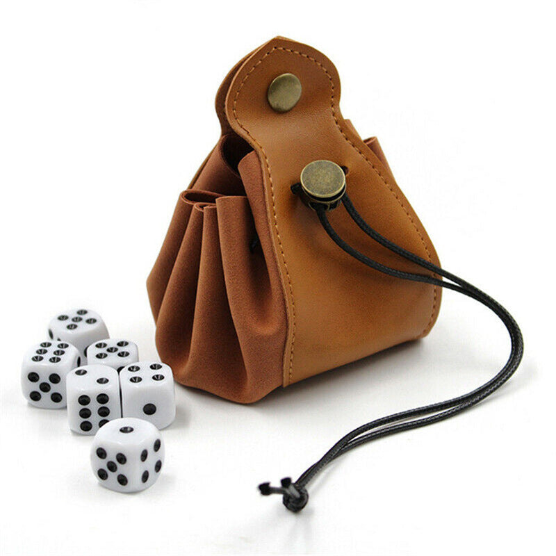 Leather Game Dices Organiser