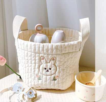Children's Cotton Organiser Storage Basket