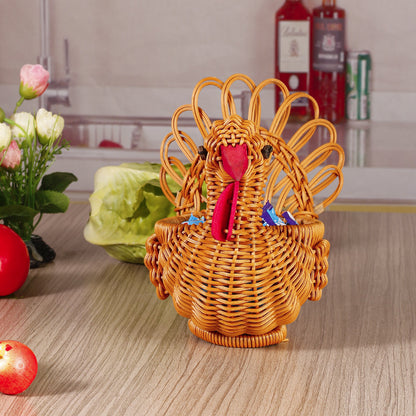 Rattan Woven Fruit Basket