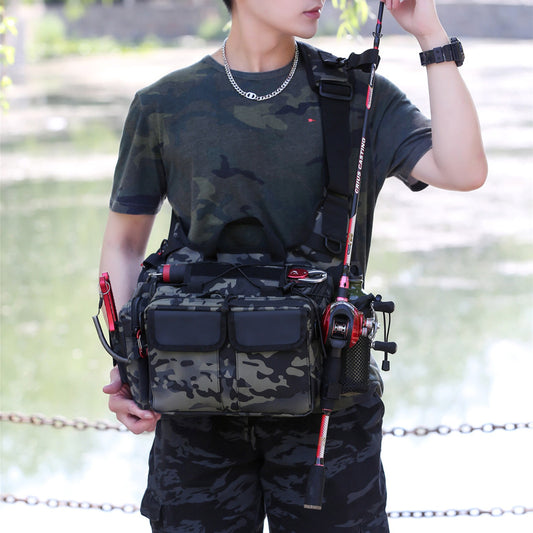 Fishing Messenger Bag Waist Backpack Organiser