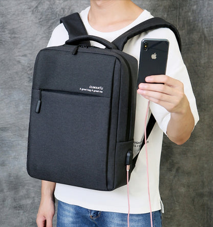 Waterproof and shockproof rechargeable laptop bag