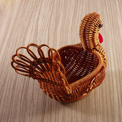 Rattan Woven Fruit Basket