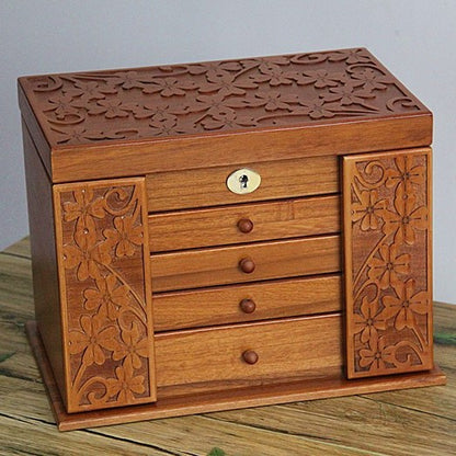 South Korea Vintage Necklace Organiser With Lock