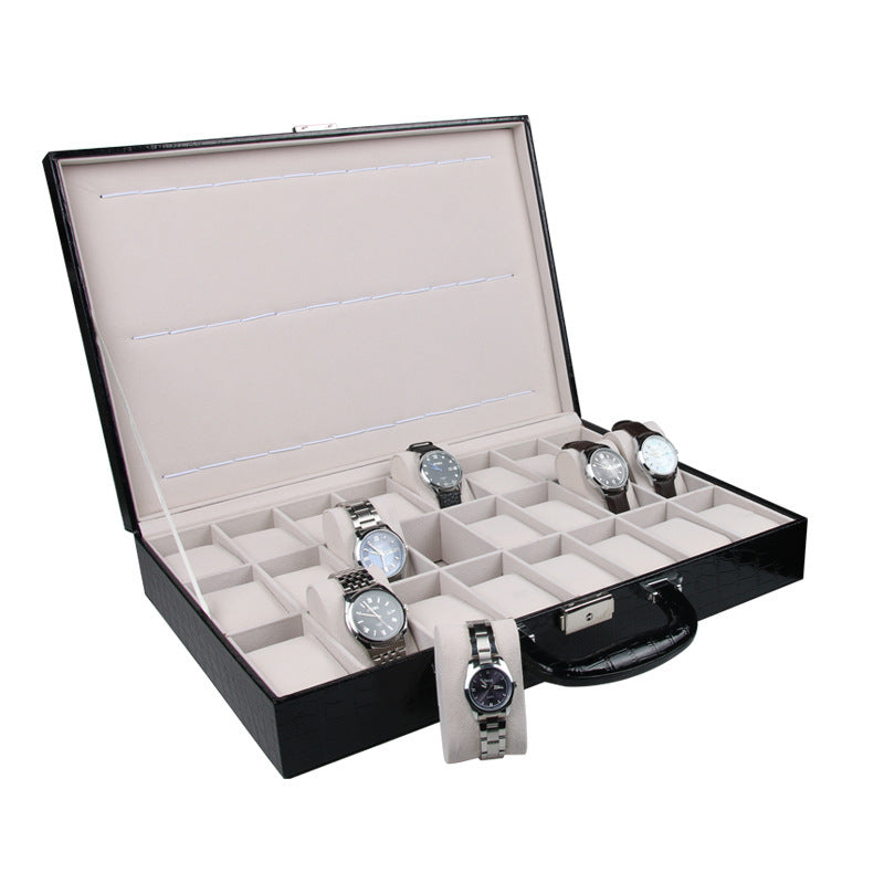 Fashionable Portable Watch Display Case Organiser