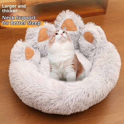 Plush Kennel Thickened Pet Bed