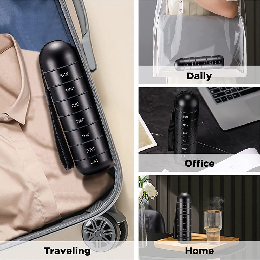 Metal Pill Organiser