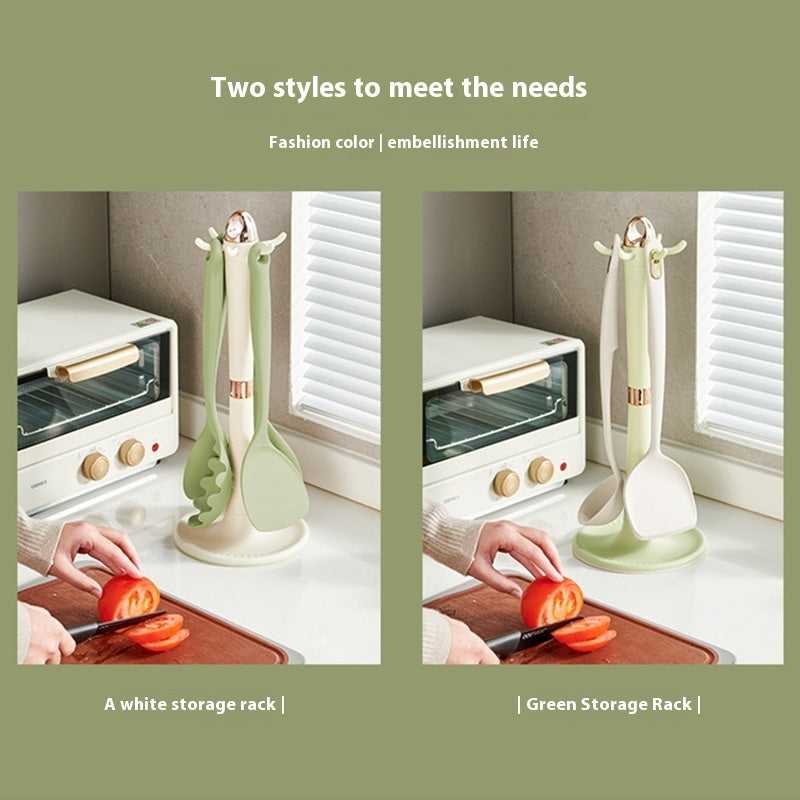 Kitchen Supplies Kitchenware Rotatable Ladel Storage Rack