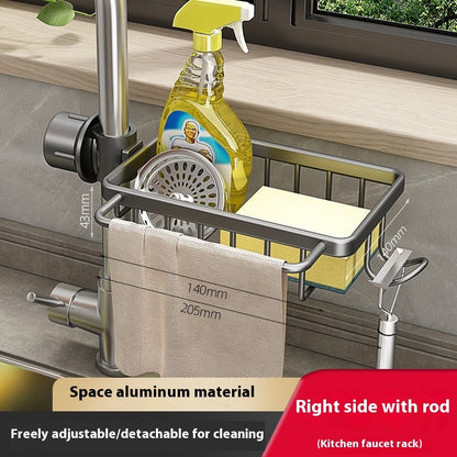 Kitchen Faucet Scullery Multifunctional Storage Rack