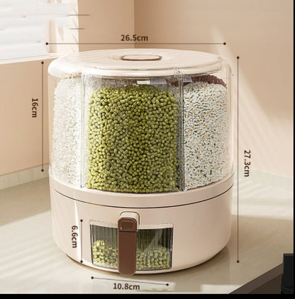 Household Partition Rotating Grain Moisture-proof