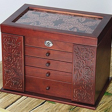 South Korea Vintage Necklace Organiser With Lock