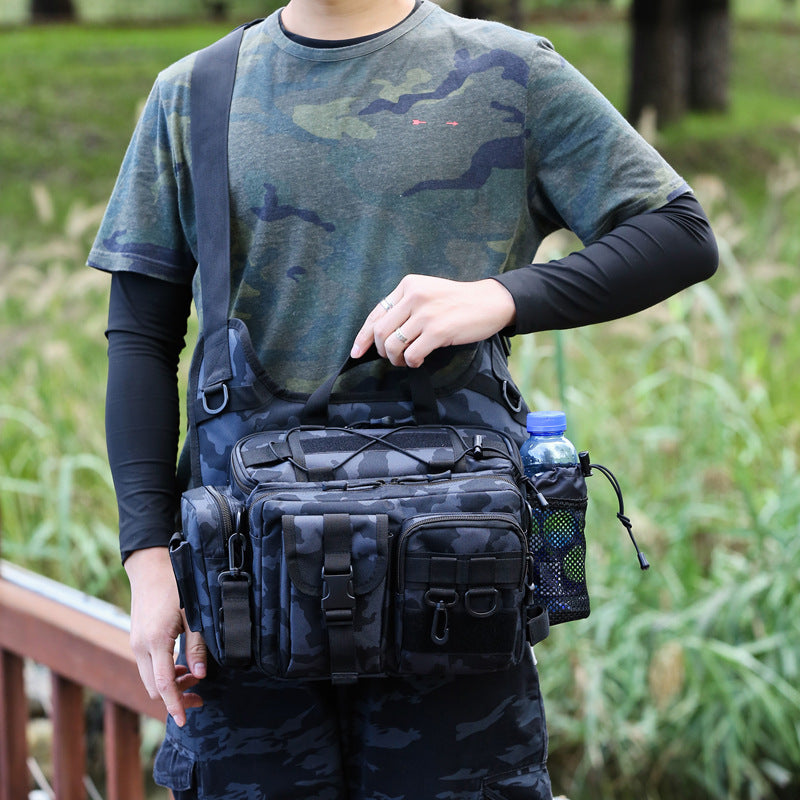 Fishing Messenger Bag Waist Backpack Organiser
