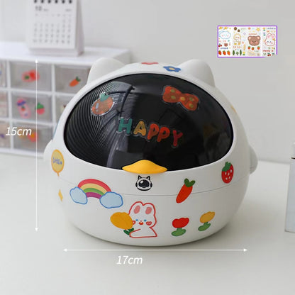 Trash Can Desk Organiser