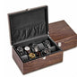 Walnut Watch Storage Organiser Box
