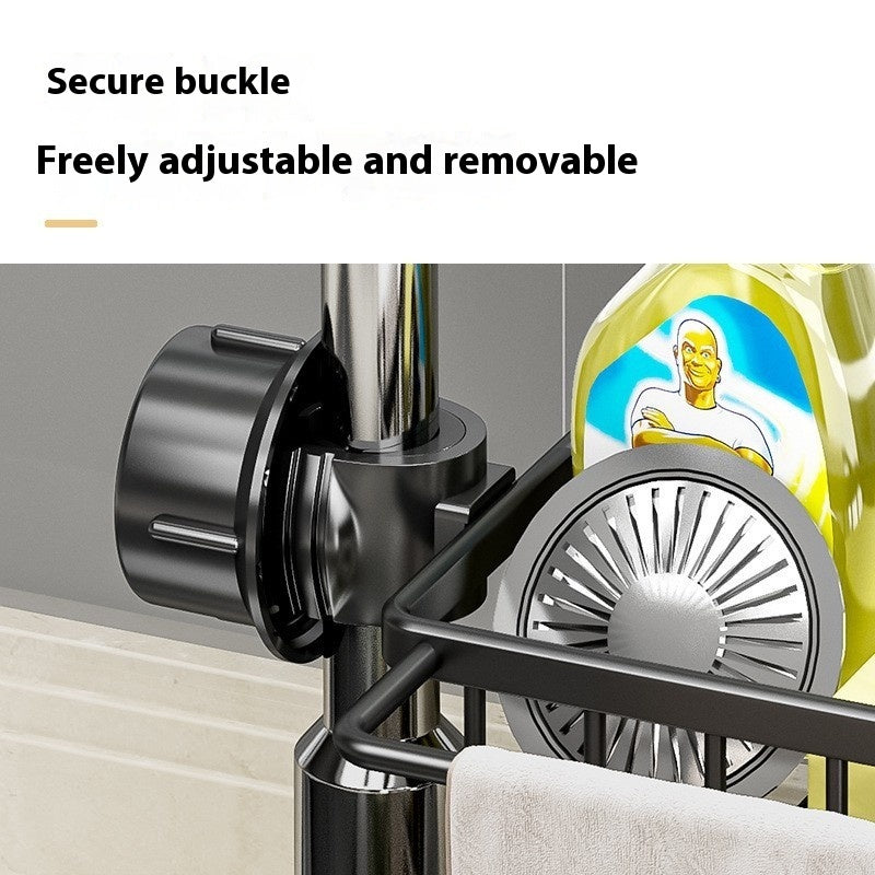 Kitchen Faucet Scullery Multifunctional Storage Rack
