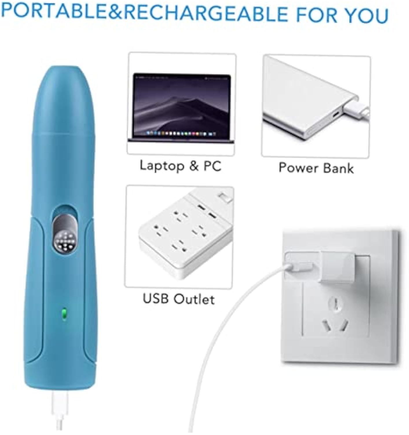 Pet Nail Grinder Polisher