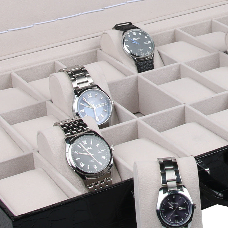 Fashionable Portable Watch Display Case Organiser