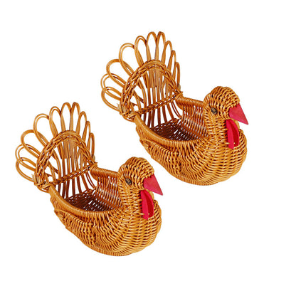 Rattan Woven Fruit Basket