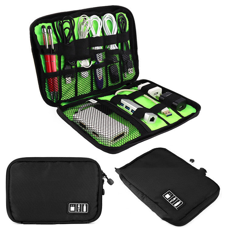 Data Cable Earphone Charger Travel Organiser Bag