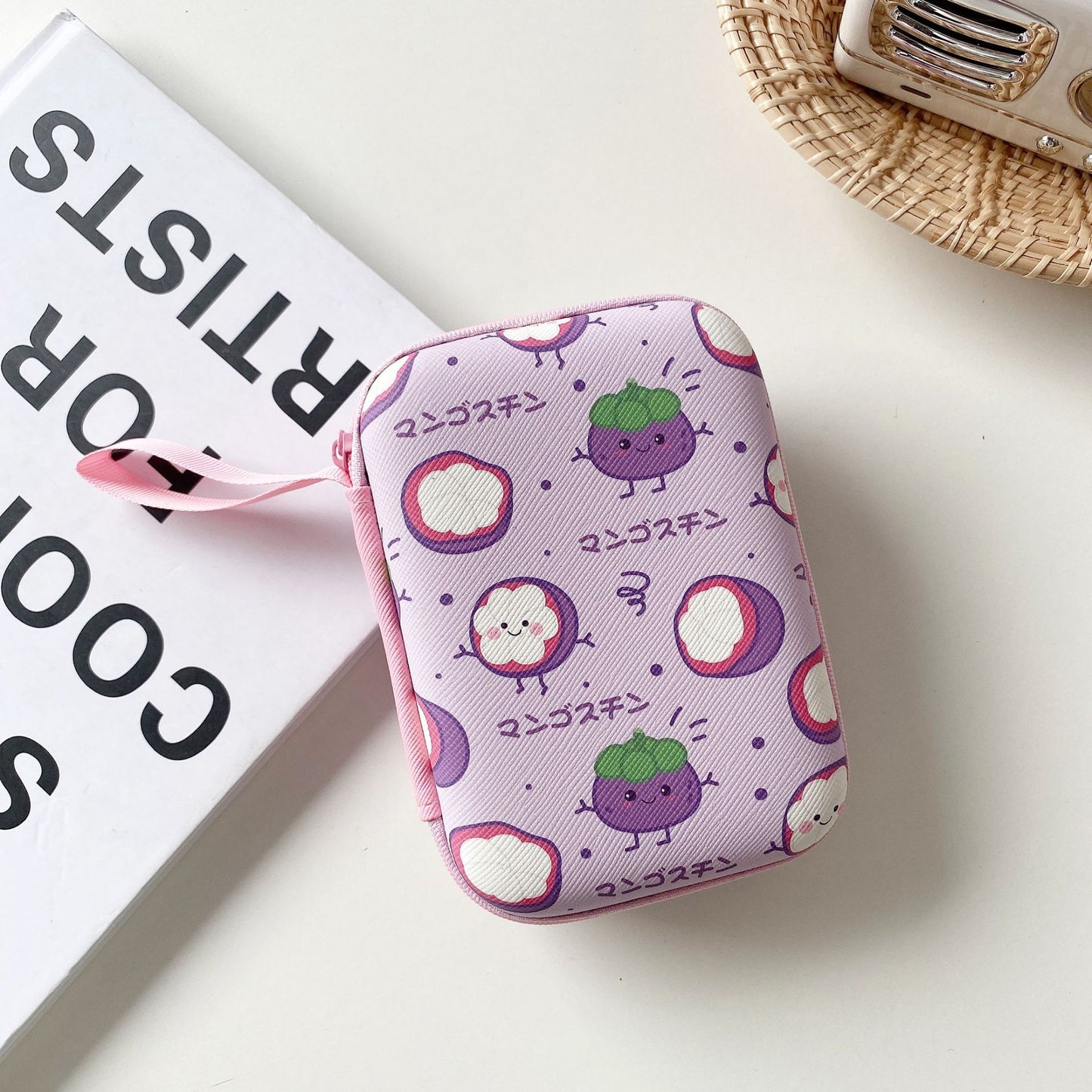 Earphone Organiser Cartoon Fruit