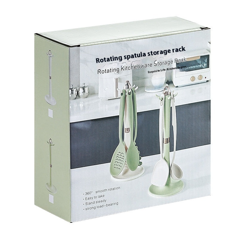 Kitchen Supplies Kitchenware Rotatable Ladel Storage Rack