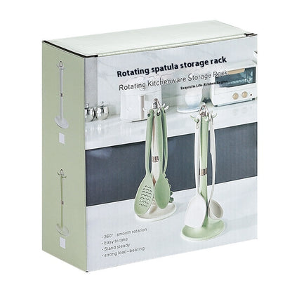 Kitchen Supplies Kitchenware Rotatable Ladel Storage Rack