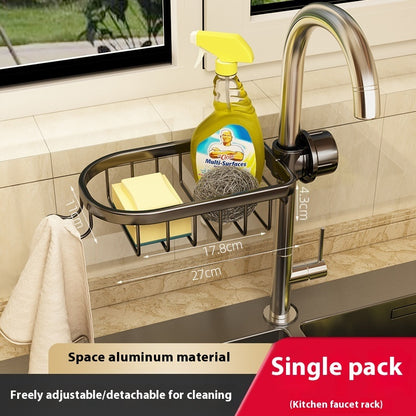 Kitchen Faucet Scullery Multifunctional Storage Rack