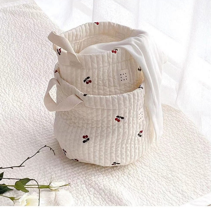 Children's Cotton Organiser Storage Basket