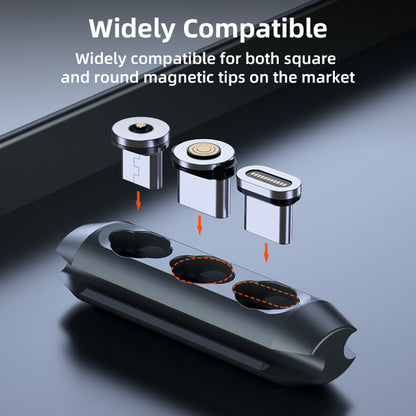 Slidable Magnetic Head Anti-loss Organiser