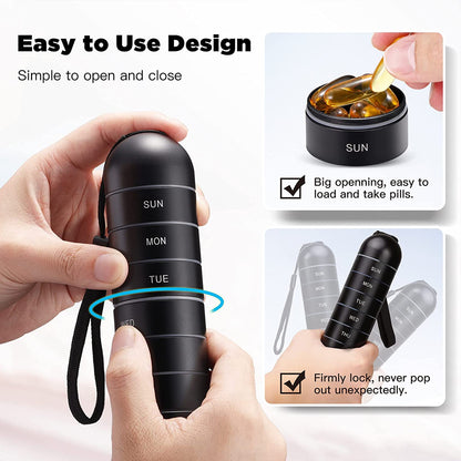 Metal Pill Organiser